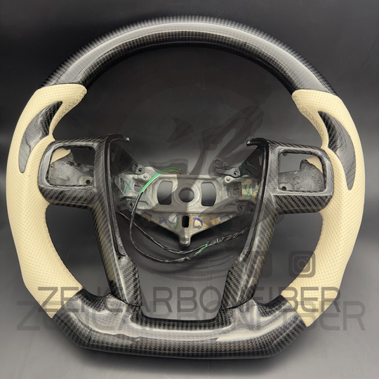 In Stock- 2011-2014 Chrysler 300 Heated Carbon Fiber Steering Wheel (No Paddles Shifters)