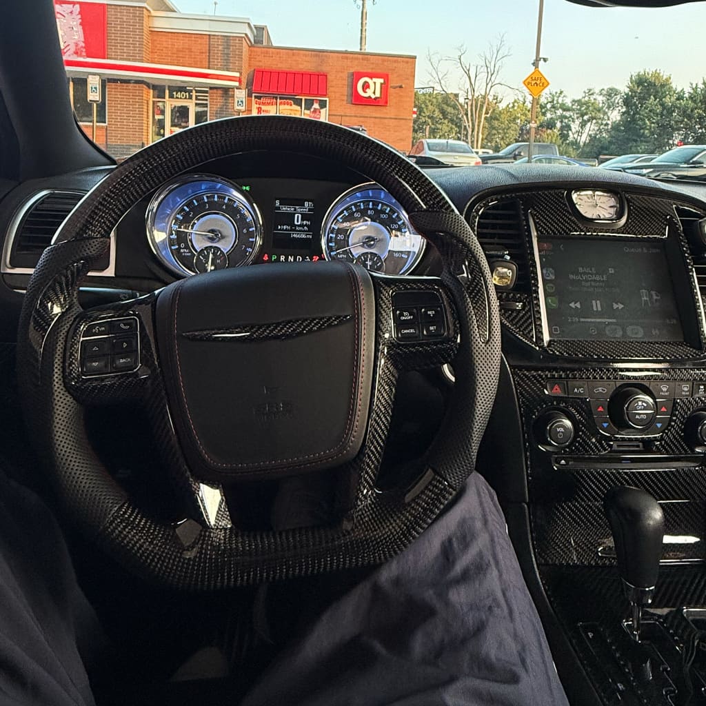 2011-2014 Chrysler 300 Carbon Fiber Steering Wheel - Steering Wheels