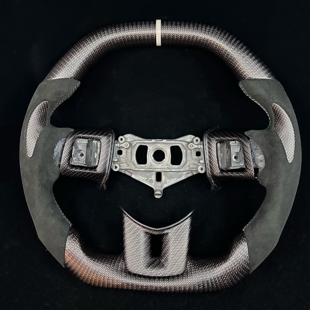 2011-2014 Dodge Charger/Challenger/Durango Carbon Fiber Steering Wheel (non-SRT8) Steering Wheels