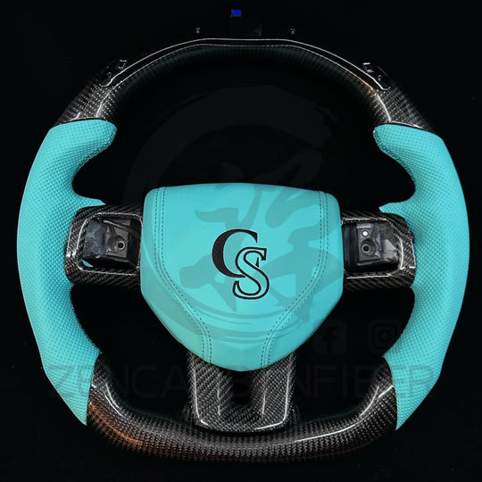 2011-2014 Dodge Charger/Challenger/Durango Carbon Fiber Steering Wheel (non-SRT8) Steering Wheels