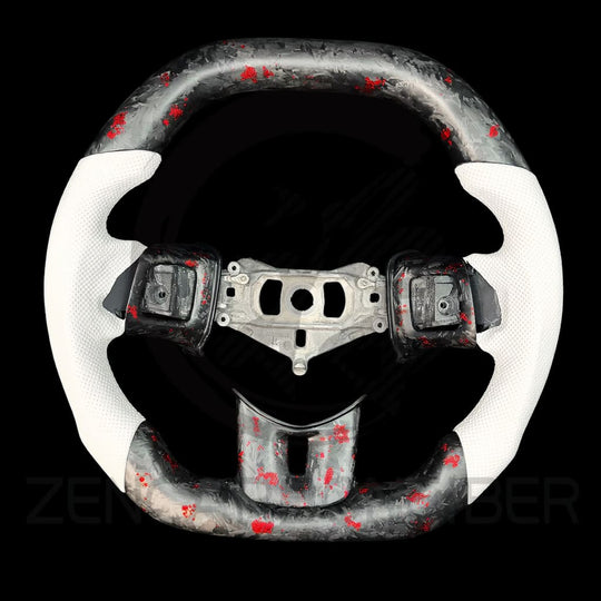 2011-2014 Dodge Charger/Challenger/Durango Carbon Fiber Steering Wheel (non-SRT8) - Steering Wheels