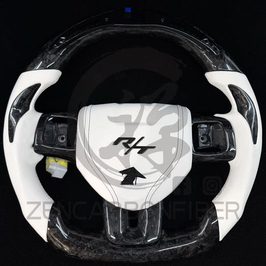 2011-2014 Dodge Charger/Challenger/Durango Carbon Fiber Steering Wheel (non-SRT8) - Steering Wheels