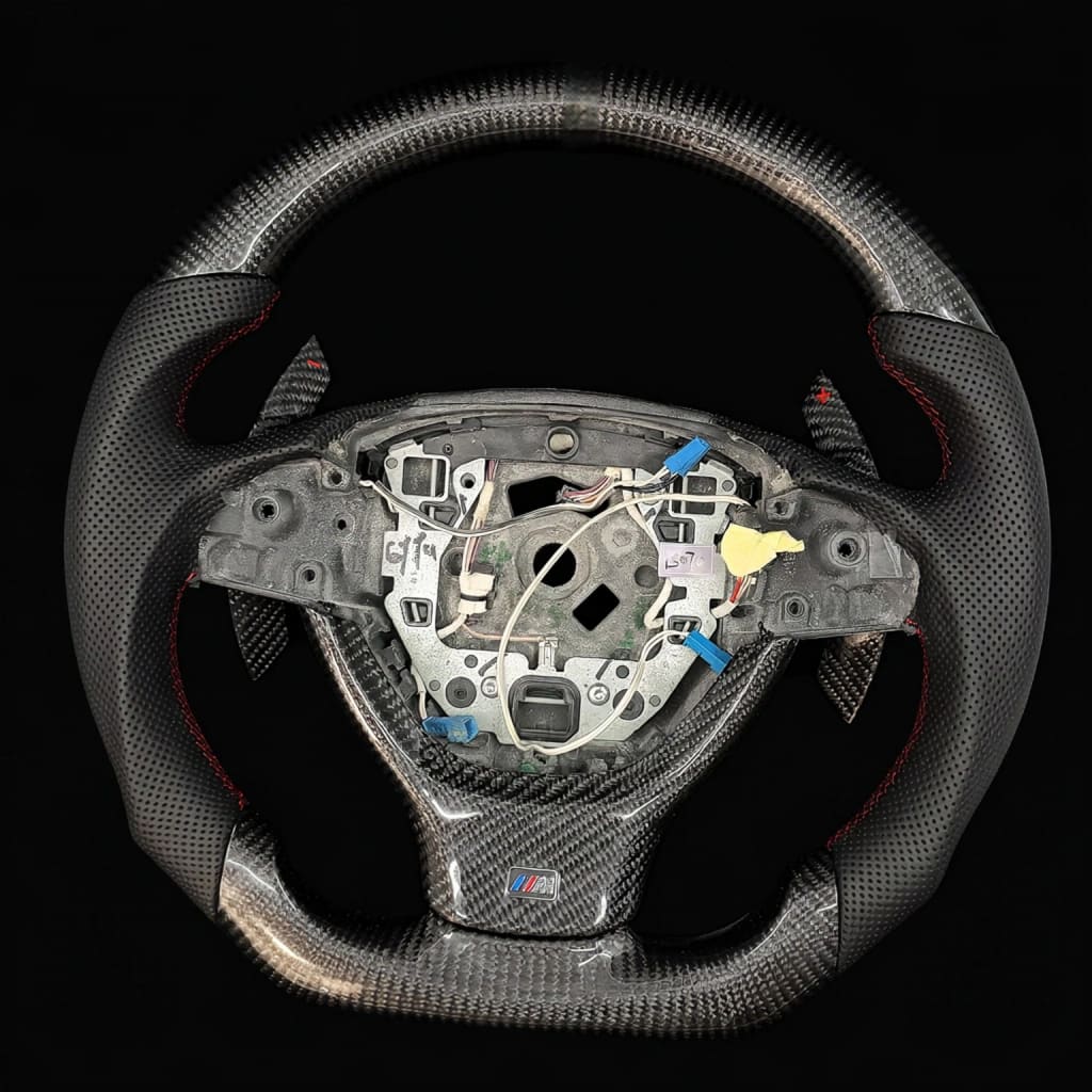 2011-2017 BMW F1X 5/6-series Carbon Fiber Steering Wheel - Steering Wheels