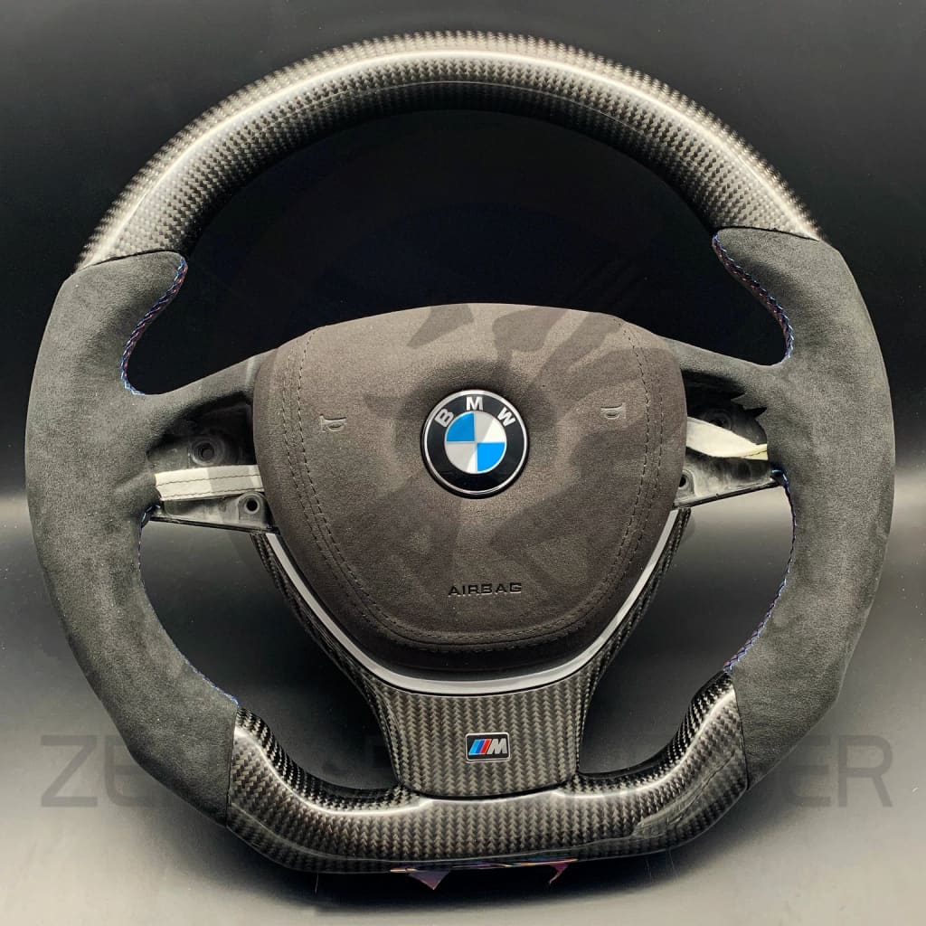 2011-2017 BMW F1X 5-series Carbon Fiber Steering Wheel