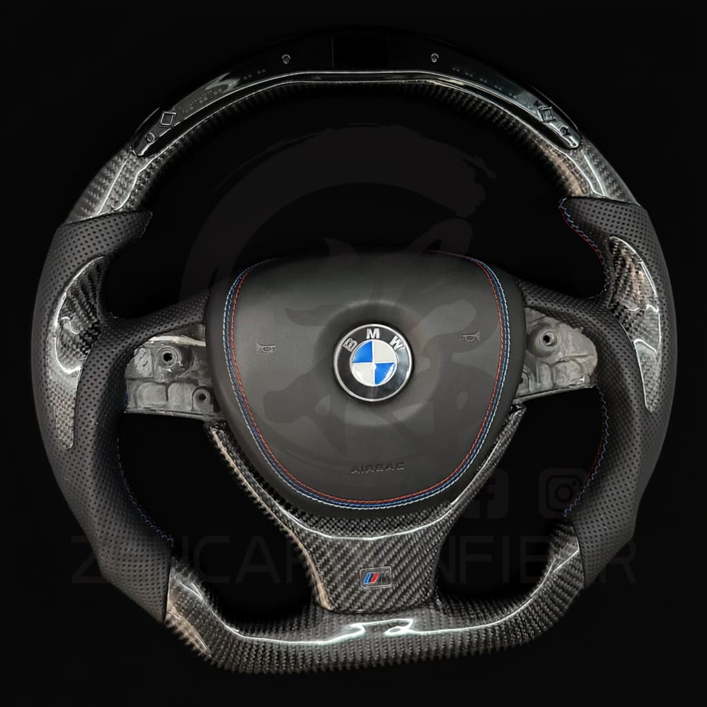 2011-2017 BMW F1X 5/6-series Carbon Fiber Steering Wheel - Steering Wheels