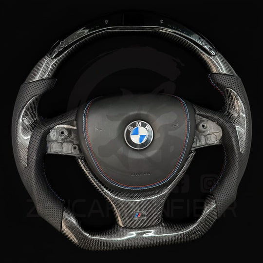 2011-2017 BMW F1X 5/6-series Carbon Fiber Steering Wheel - Steering Wheels