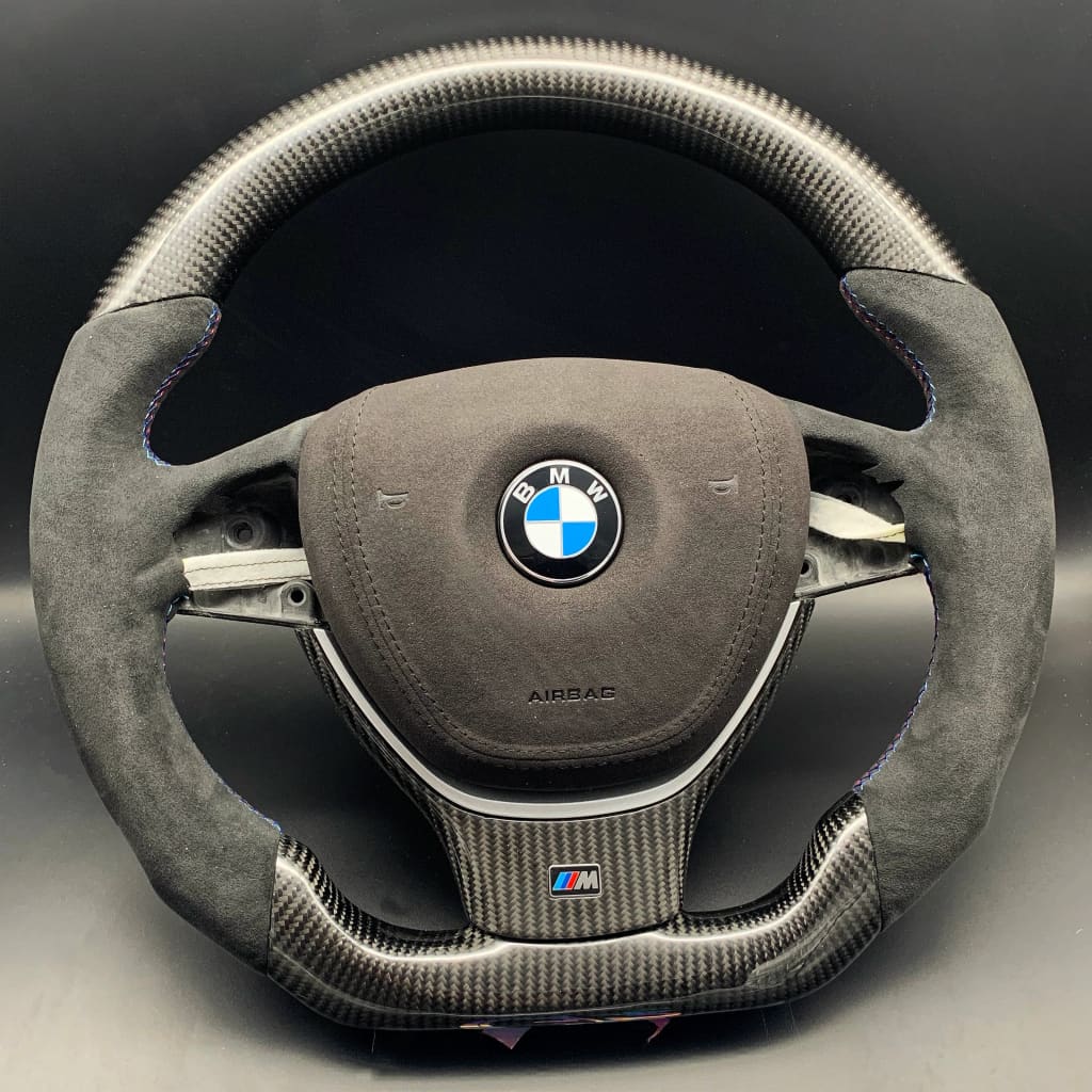 2011-2017 BMW F1X 5-series Carbon Fiber Steering Wheel