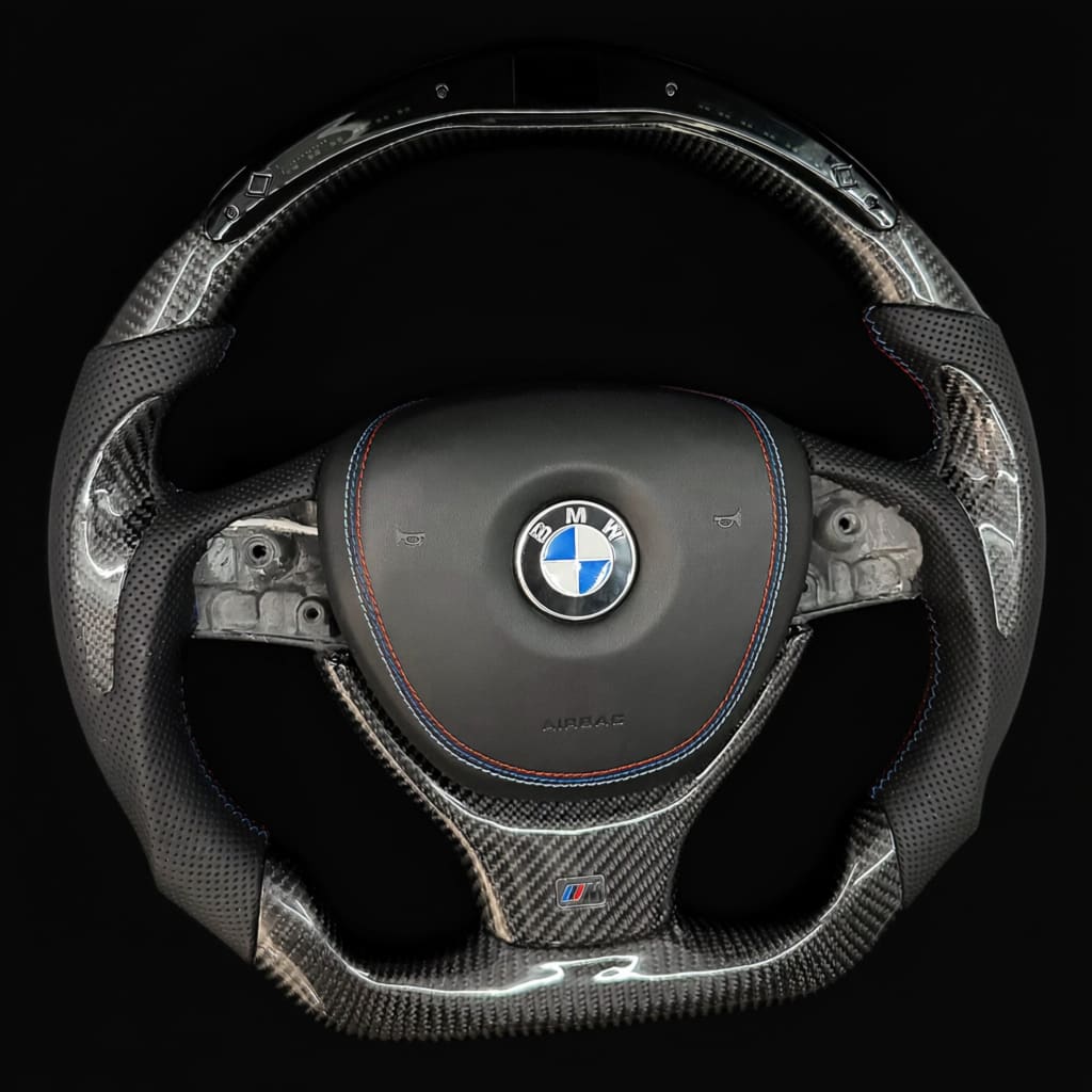 2011-2017 BMW F1X 5/6-series Carbon Fiber Steering Wheel - Steering Wheels