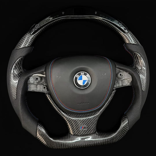2011-2017 BMW F1X 5/6-series Carbon Fiber Steering Wheel - Steering Wheels