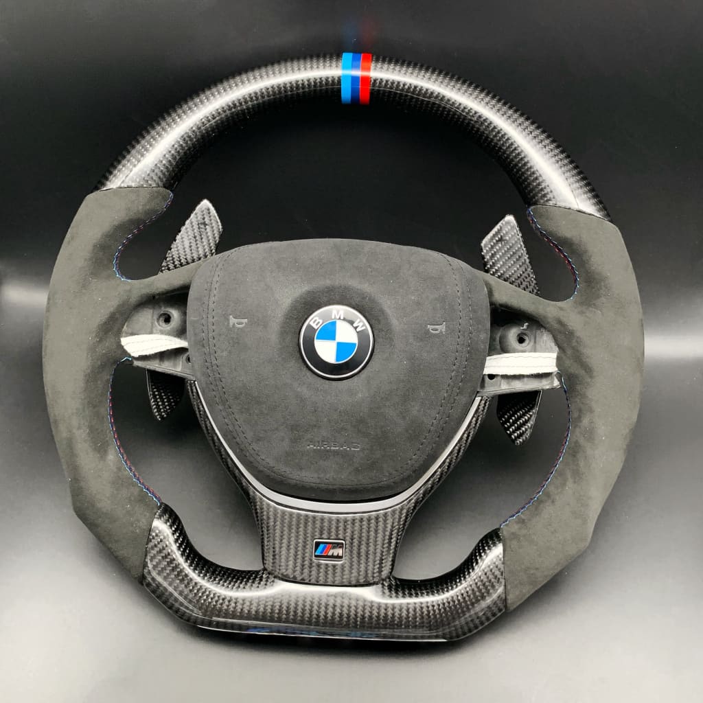 2011-2017 BMW F1X 5-series Carbon Fiber Steering Wheel