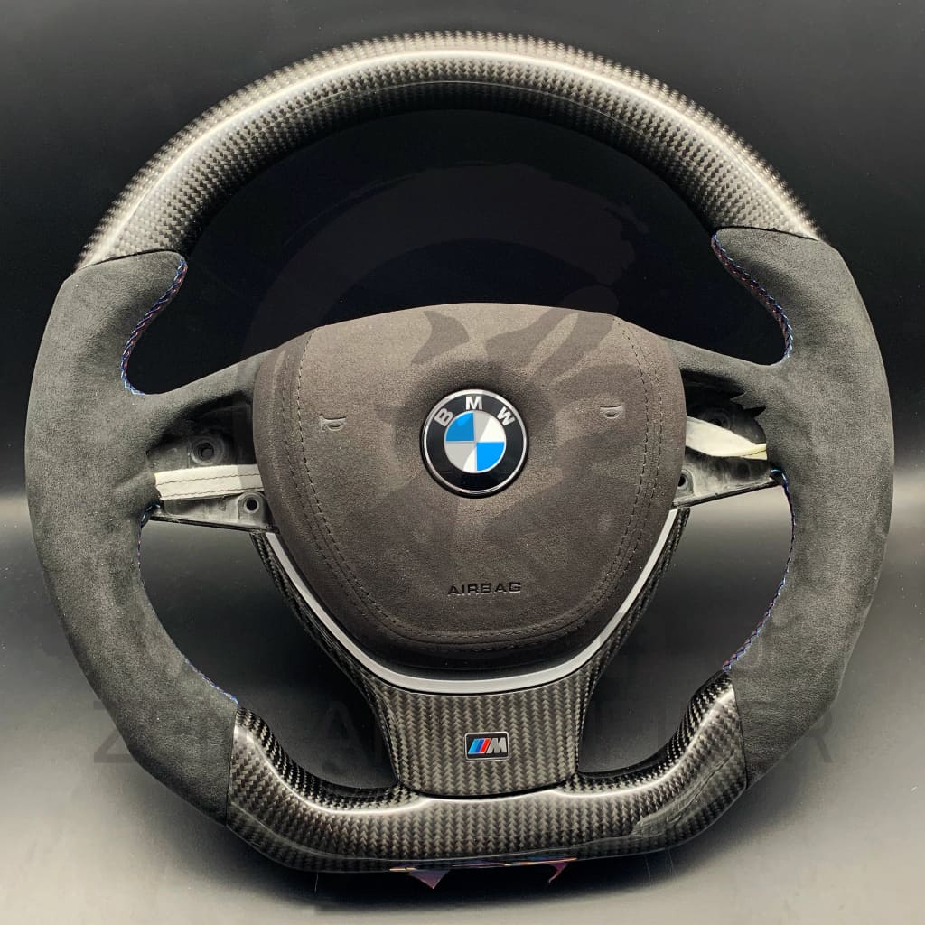 2011-2017 BMW F1X 5-series Carbon Fiber Steering Wheel