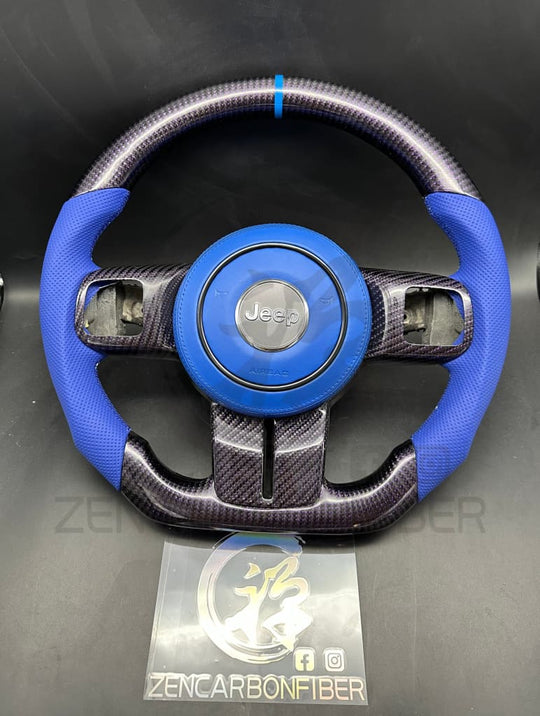2011-2018 Jeep Wrangler Jk Carbon Fiber Steering Wheel