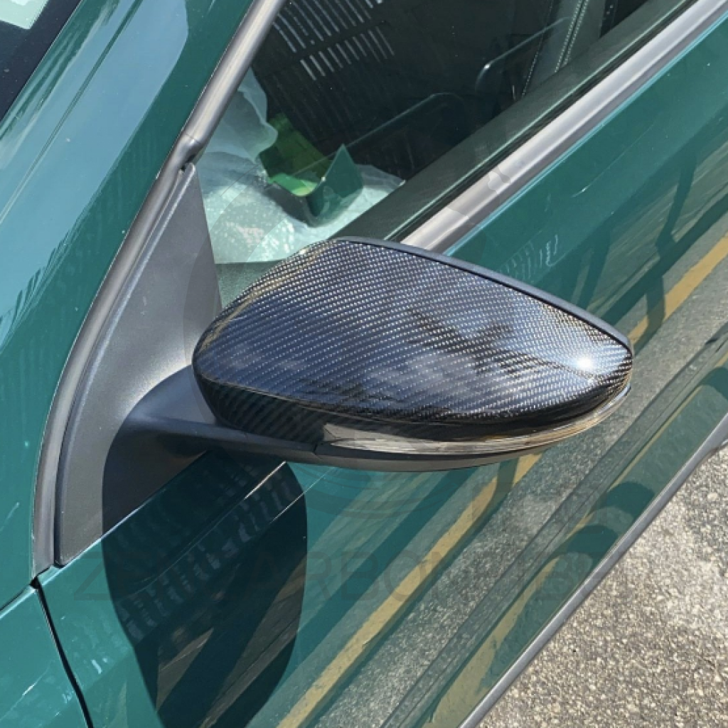 2011-2018 MK6 Jetta Carbon Fiber Mirror Caps Replacements