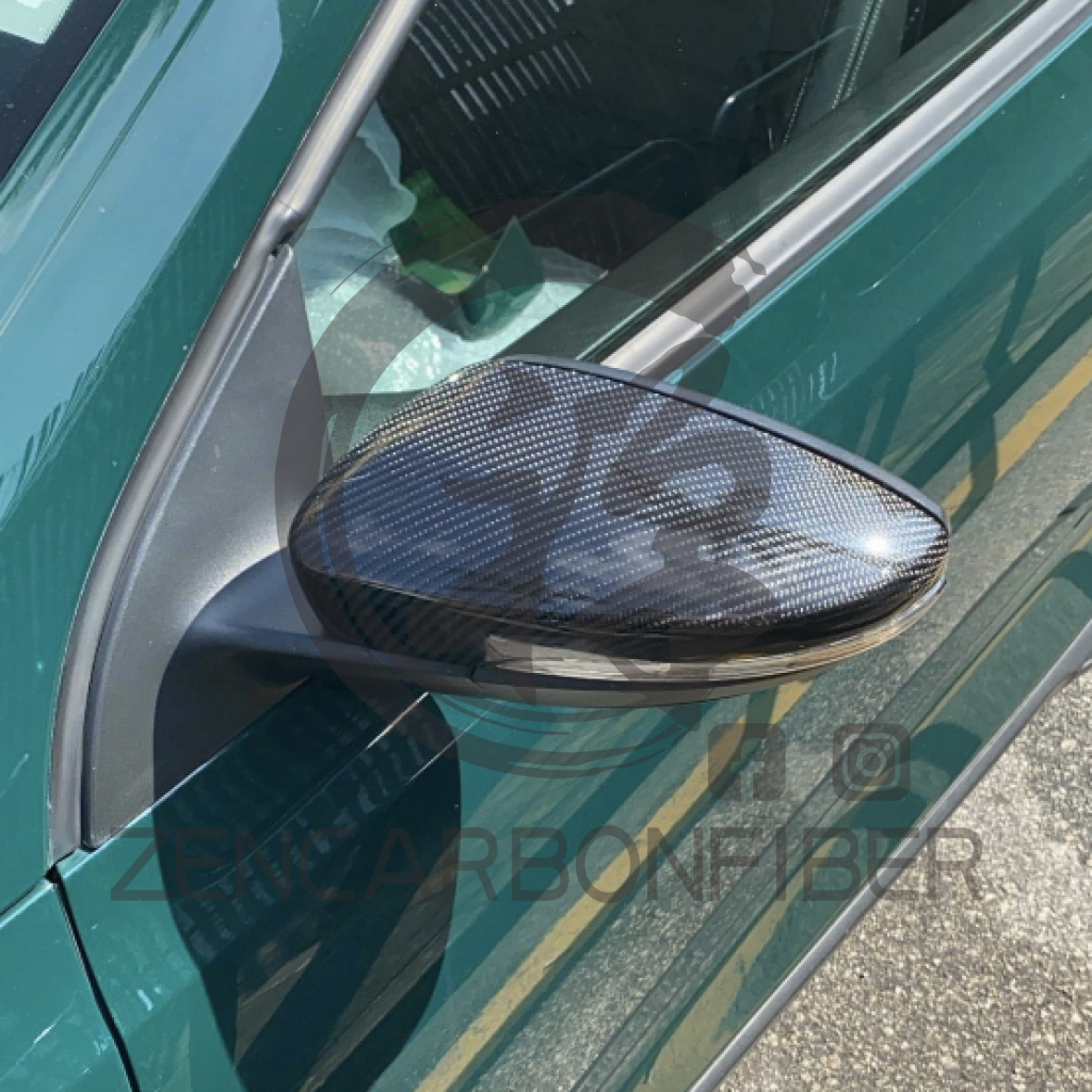 2011-2018 MK6 Jetta Carbon Fiber Mirror Caps Replacements