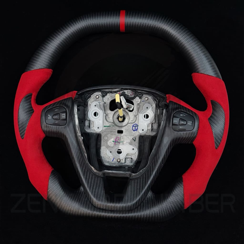 2011-2019 Ford Fiesta Carbon Fiber Steering Wheel - Steering Wheels