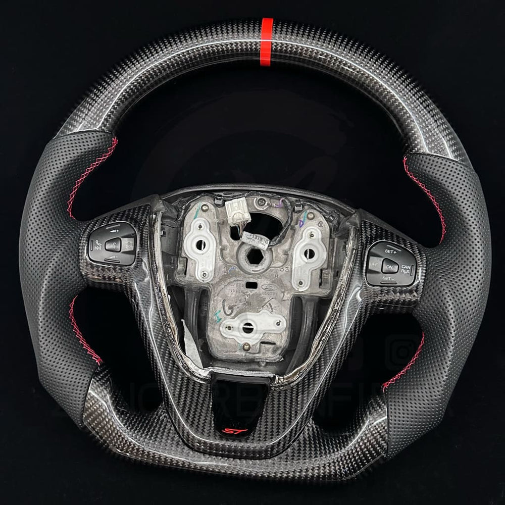 Ford Fiesta Carbon Fiber Steering Wheel Steering Wheel
