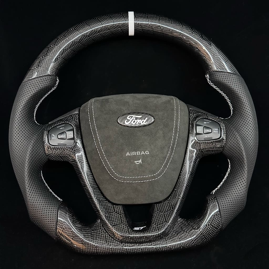 2011-2019 Ford Fiesta Carbon Fiber Steering Wheel Steering Wheels