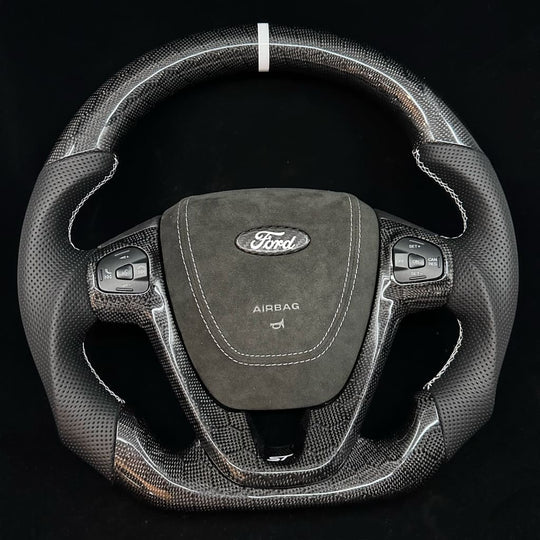 2011-2019 Ford Fiesta Carbon Fiber Steering Wheel Steering Wheels