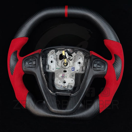 2011-2019 Ford Fiesta Carbon Fiber Steering Wheel - Steering Wheels