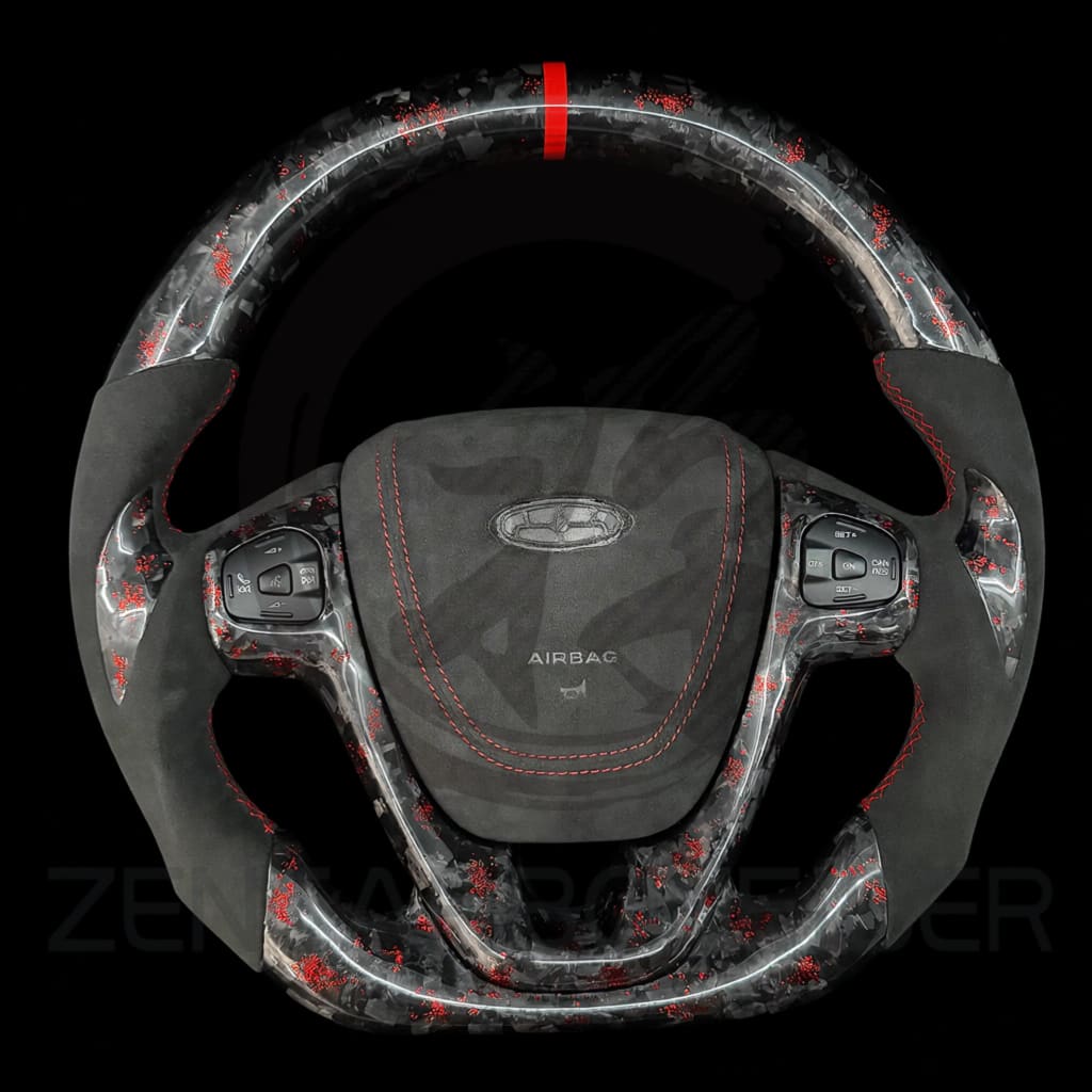 2011-2019 Ford Fiesta Carbon Fiber Steering Wheel - Steering Wheels