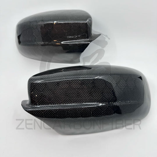 2011 + Dodge Charger/Chrysler 300 Carbon Fiber Mirror Cap Covers Honeycomb carbon fiber mirror caps