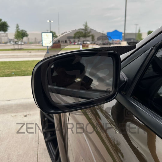 2011 + Dodge Charger/Chrysler 300 M-style Carbon Fiber Mirror Cap Covers