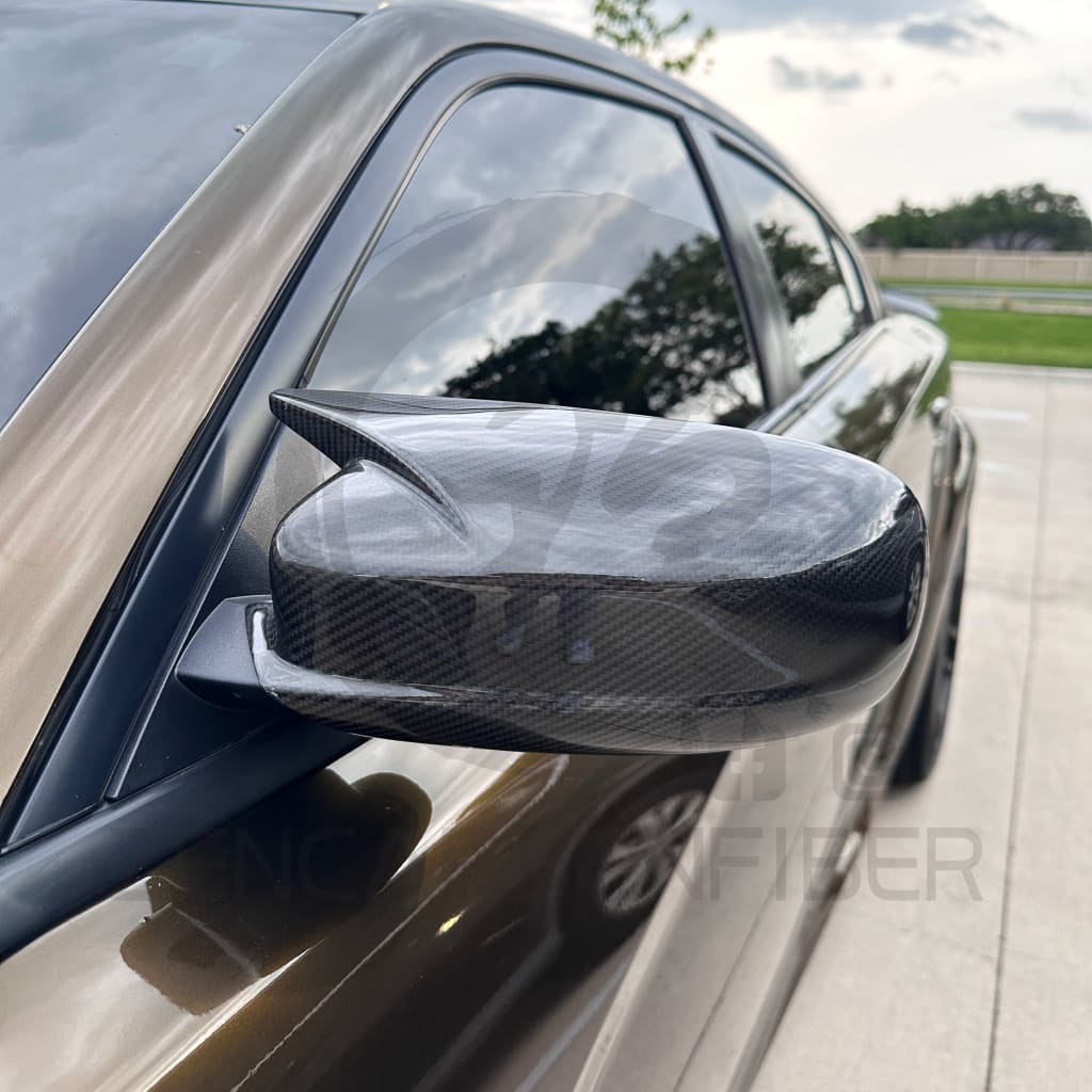 2011 + Dodge Charger/Chrysler 300 M-style Carbon Fiber Mirror Cap Covers