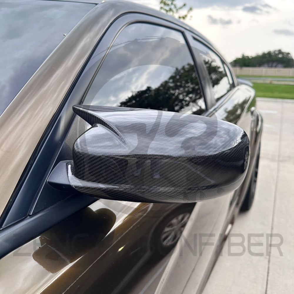 2011 + Dodge Charger/Chrysler 300 M-style Carbon Fiber Mirror Cap Covers