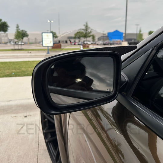 2011 + Dodge Charger/Chrysler 300 M-style Carbon Fiber Mirror Cap Covers