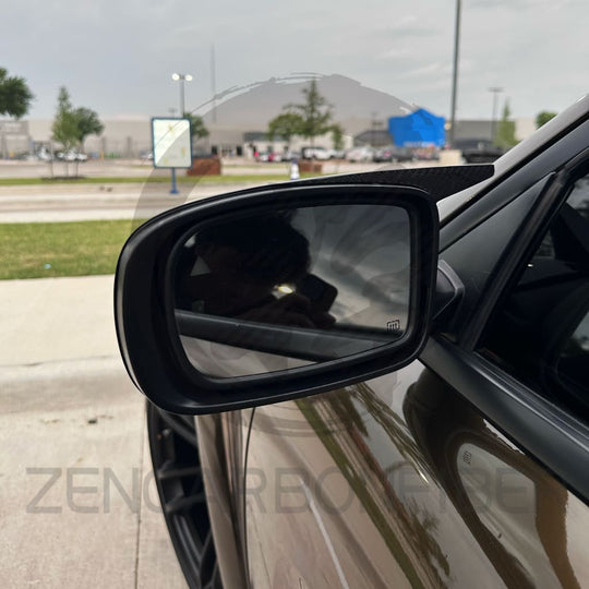 2011 + Dodge Charger/Chrysler 300 M-style Carbon Fiber Mirror Cap Covers