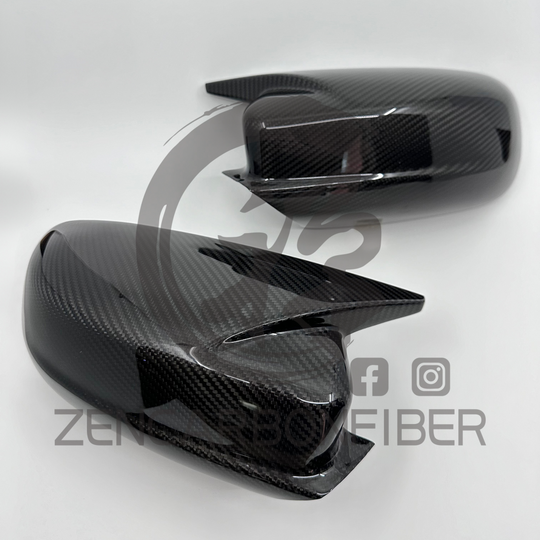 2011 + Dodge Charger/Chrysler 300 M-Style Carbon Fiber Mirror Cap Covers