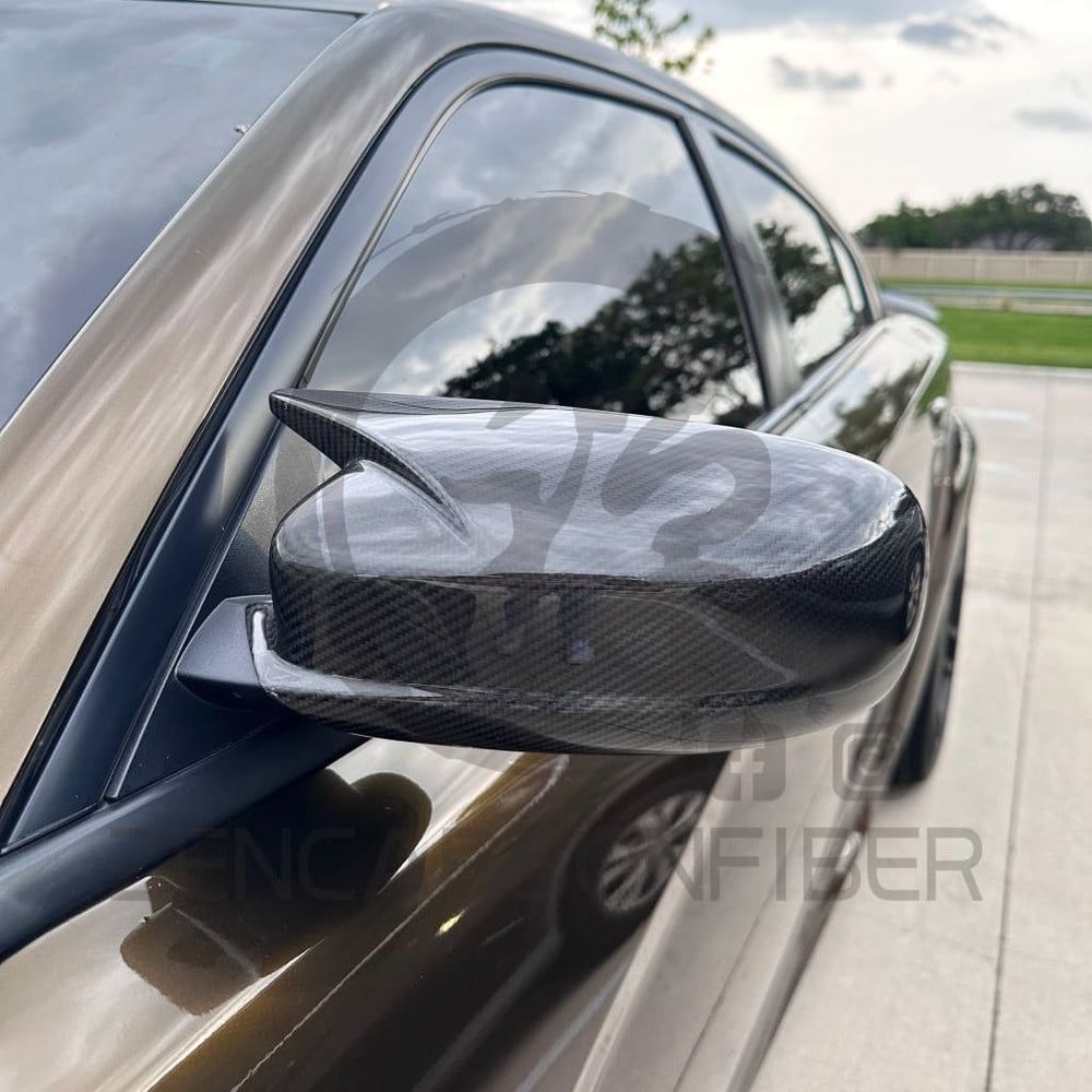 2011 + Dodge Charger/Chrysler 300 M-style Carbon Fiber Mirror Cap Covers