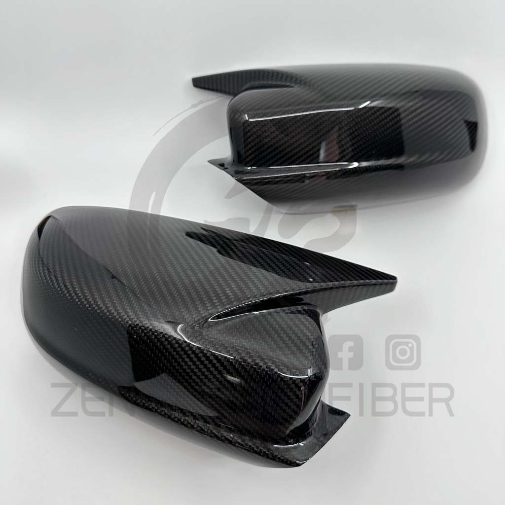 2011 + Dodge Charger/Chrysler 300 M-Style Carbon Fiber Mirror Cap Covers