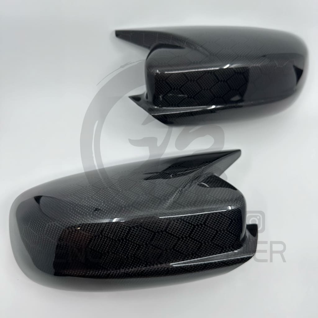 2011 + Dodge Charger/Chrysler 300 M-style Carbon Fiber Mirror Cap Covers Regular Carbon Fiber