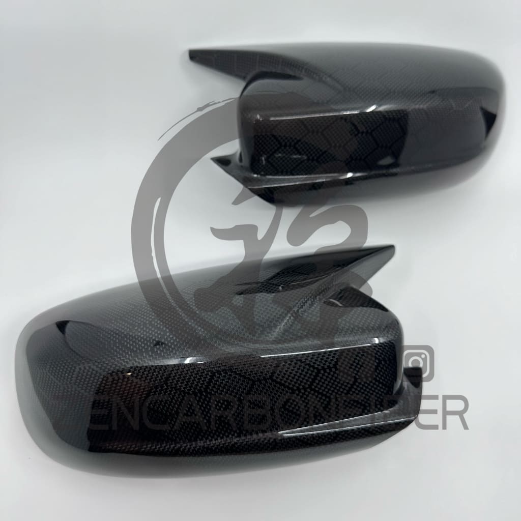 2011 + Dodge Charger/Chrysler 300 M-style Carbon Fiber Mirror Cap Covers Regular Carbon Fiber