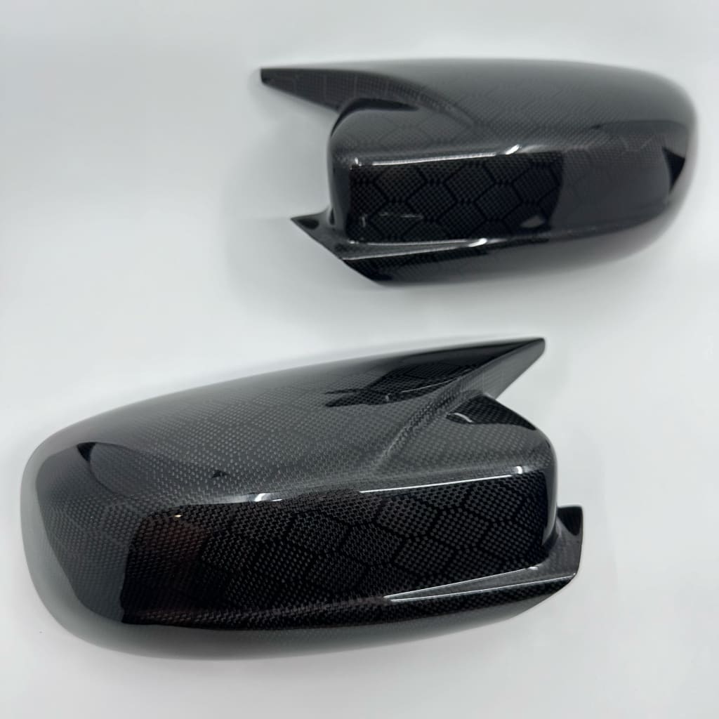 2011 + Dodge Charger/Chrysler 300 M-style Carbon Fiber Mirror Cap Covers Regular Carbon Fiber