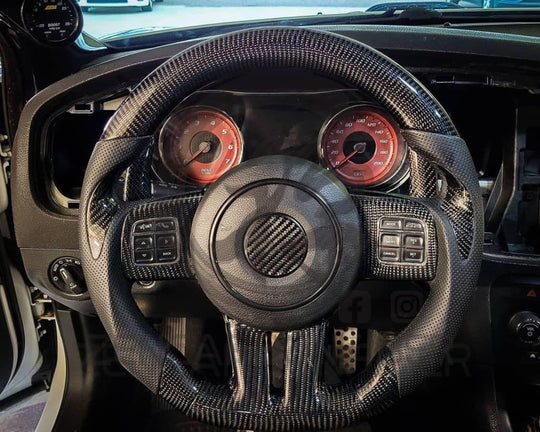 2012-2014 Dodge/Jeep/Chrysler SRT8 Carbon Fiber Steering Wheel - Steering Wheels
