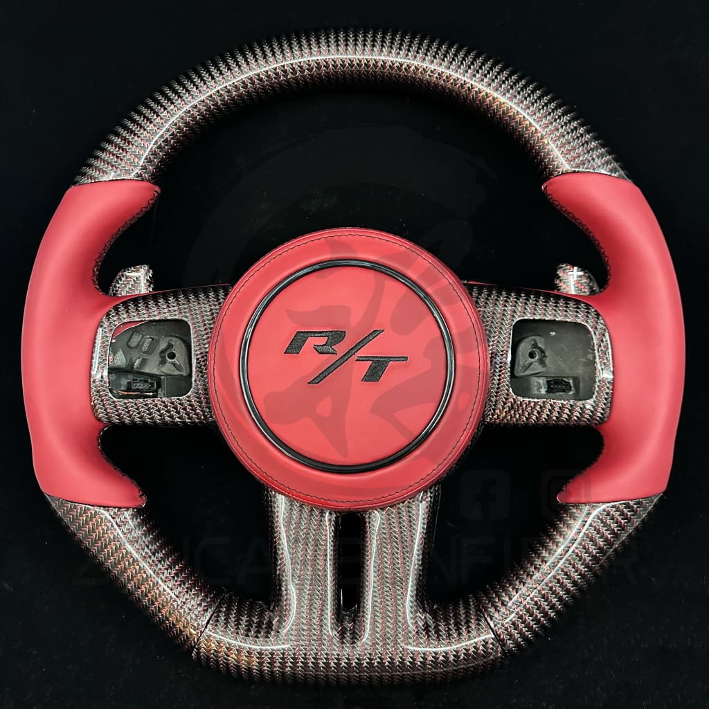2012-2014 Dodge/Jeep/Chrysler SRT8 Carbon Fiber Steering Wheel Steering Wheels