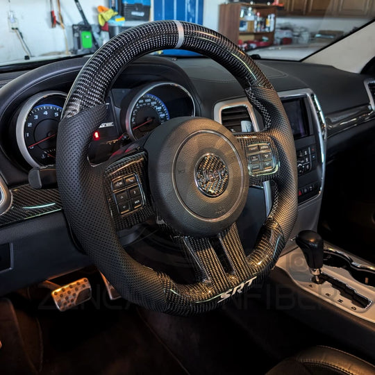 2012-2014 Dodge/Jeep/Chrysler SRT8 Carbon Fiber Steering Wheel Steering Wheels