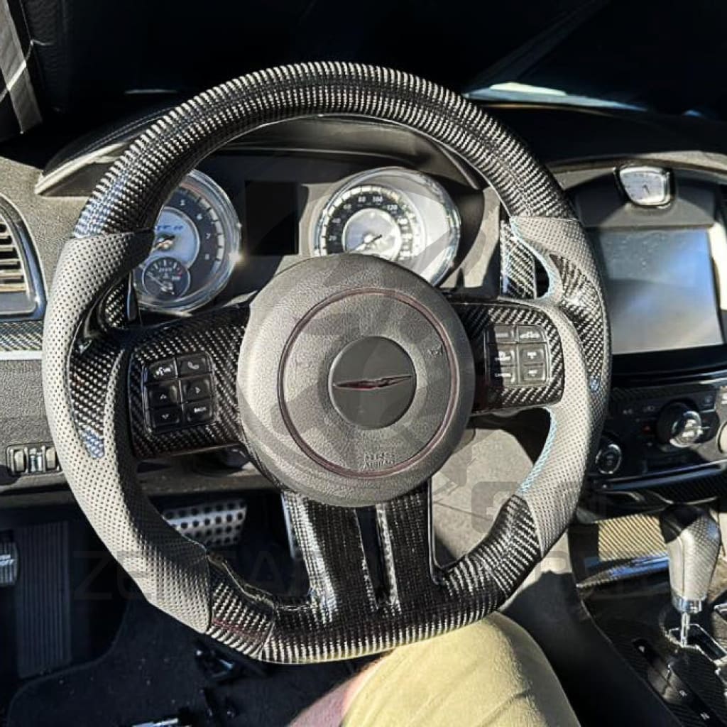 2012-2014 Dodge/Jeep/Chrysler SRT8 Carbon Fiber Steering Wheel Steering Wheels
