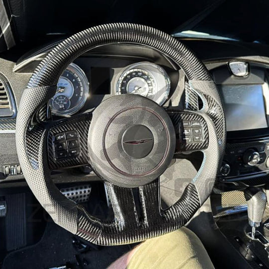 2012-2014 Dodge/Jeep/Chrysler SRT8 Carbon Fiber Steering Wheel Steering Wheels