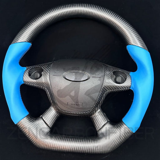 2012-2014 Ford Focus Carbon Fiber Steering Wheel - Steering Wheels