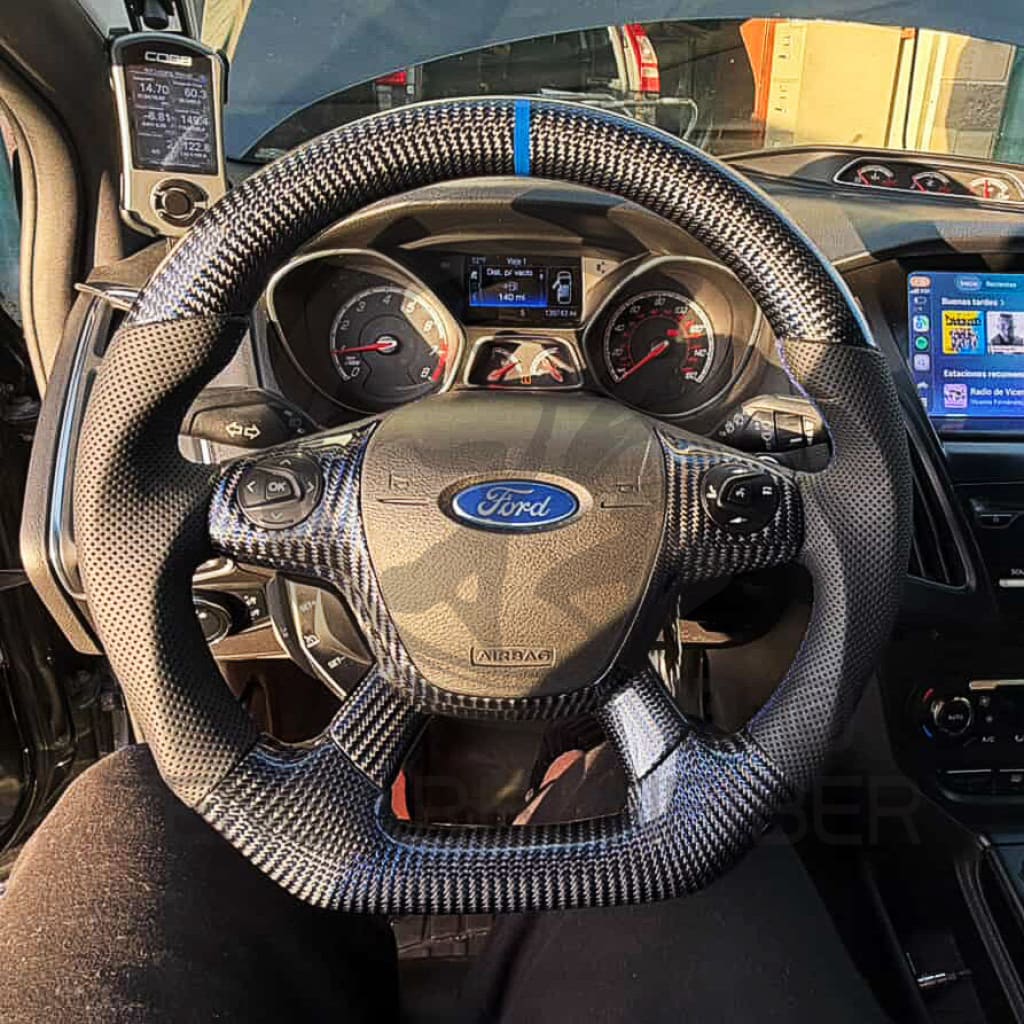2012-2014 Ford Focus Carbon Fiber Steering Wheel Steering Wheels