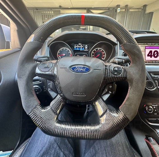 2012-2014 Ford Focus Carbon Fiber Steering Wheel Steering Wheel