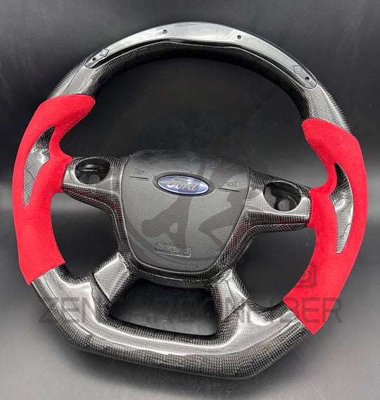 2012-2014 Ford Focus Carbon Fiber Steering Wheel Steering Wheel