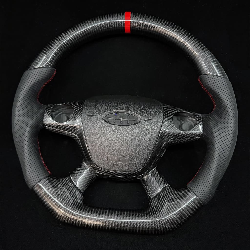 2012-2014 Ford Focus Carbon Fiber Steering Wheel - Steering Wheels