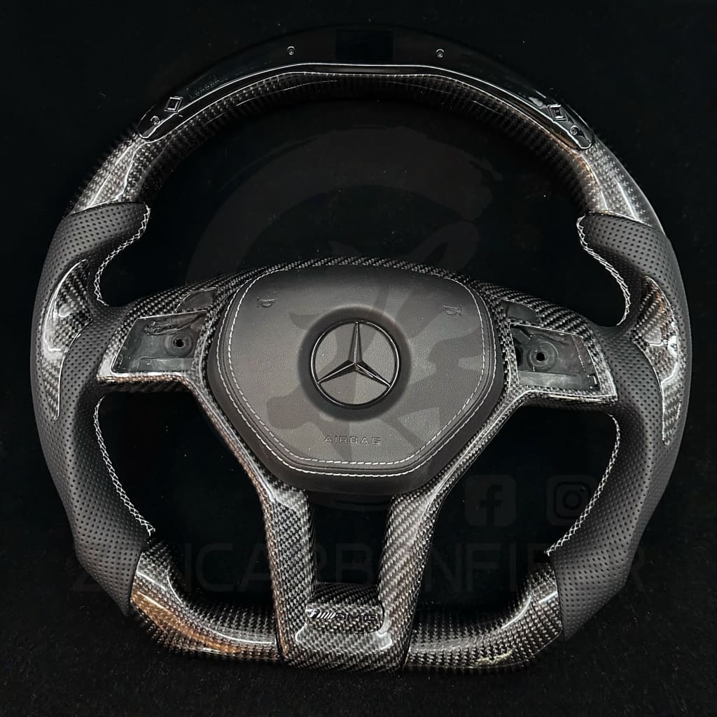 Mercedes Benz Custom Carbon Fiber Steering Wheel Steering Wheels