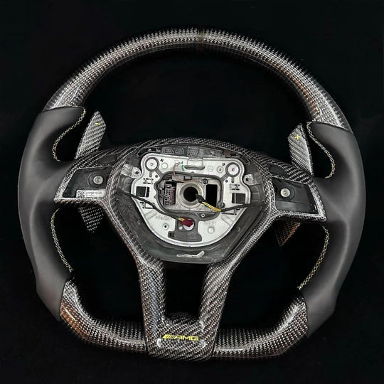 Mercedes Custom Carbon Fiber Steering Wheel