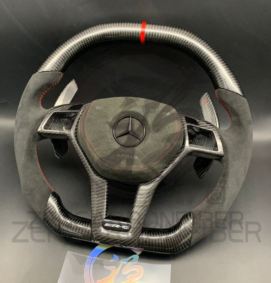 Mercedes Custom Carbon Fiber Steering Wheel
