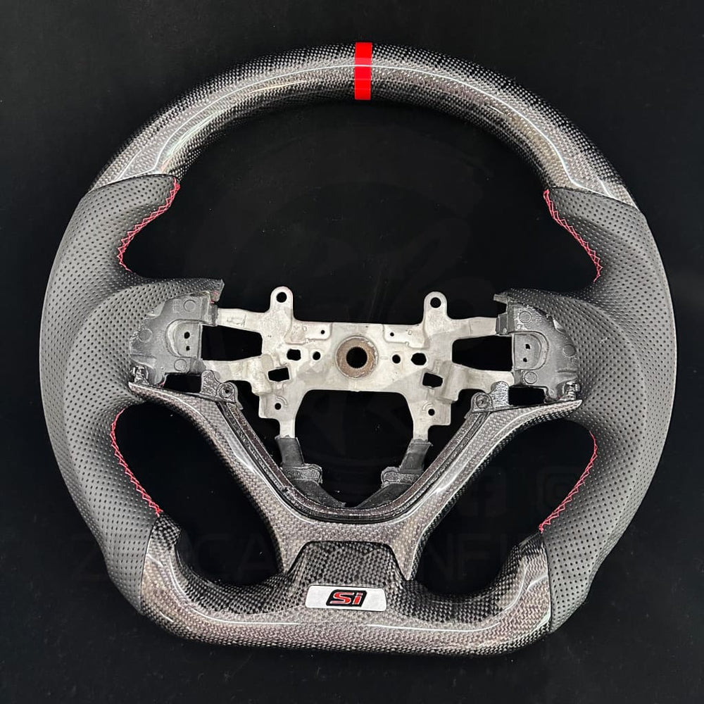 2012-2015 9Th Gen Honda Civic Carbon Fiber Steering Wheel Steering Wheel